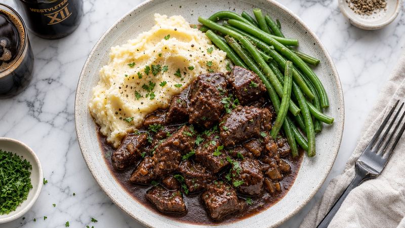 Vlaams Stoofvlees met Bier en Peperkoek