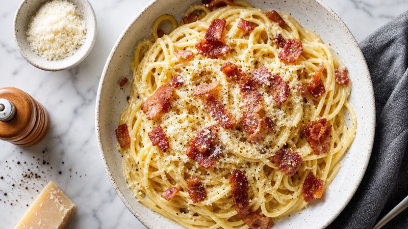 Pasta carbonara