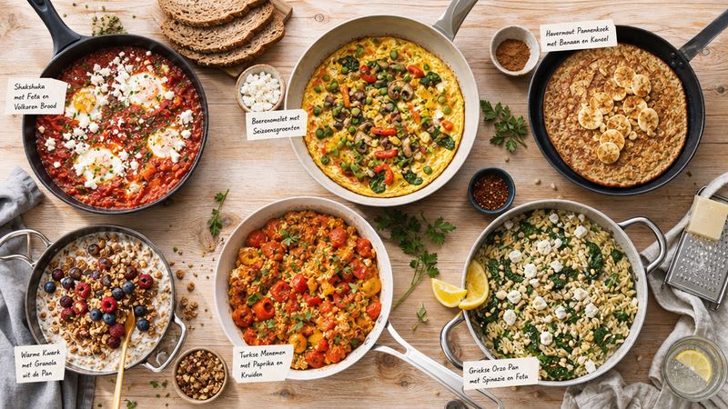 Eenpansgerechten Weekmenu