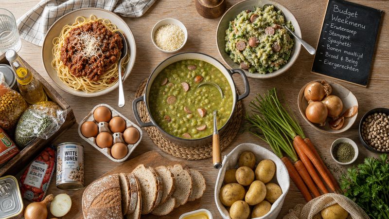 Budget Weekmenu: Gezond Eten Onder 3 Euro per Portie